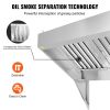 VEVOR Commercial Exhaust Hood, 4FT Food Truck Hood Exhaust