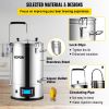 VEVOR Electric Brewing System, 9.2 Gal/35 L Brewing Pot, All-in-One Home Beer Brewer w/Pump, Mash Boil Device w/Panel