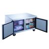 Dukers Double Door 15.53cu.ft Commercial Undercounter Workbench Freezer Made by Stainless Steel