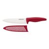 Farberware Professional 6-inch Ceramic Kitchen Chef Knife in Red