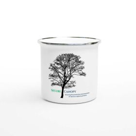 Secure Canopy Enamel Mug Design By HadiArts