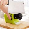 1pc Kitchen Electric Knife Sharpener Multifunctional Knives Scissors Sharpener Motorized High-Speed Sharpening Sistem Rotating Tool