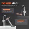 VEVOR Freestanding Bathtub Faucet Floor Mount Two Water Modes 360° for Bathing