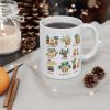 Puurfect Combo Cat and Plants Coffee Tea Mug