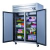 Dukers Commercial Double Door Upright Reach-in Refrigerator in Stainless Steel 41.73cu.ft.