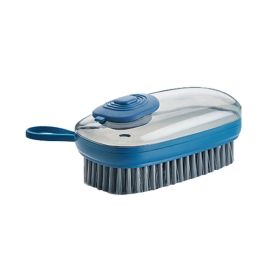 Kitchen Household Dishwashing Brush (Color: Blue)