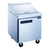 Dukers Commercial Single Door Salad Prep Table Refrigerator