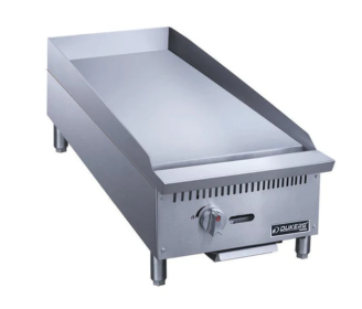 Dukers 12" All Stainless Steel Single Burner Griddle (Material: Stainless Steel, Model: DCGM12)